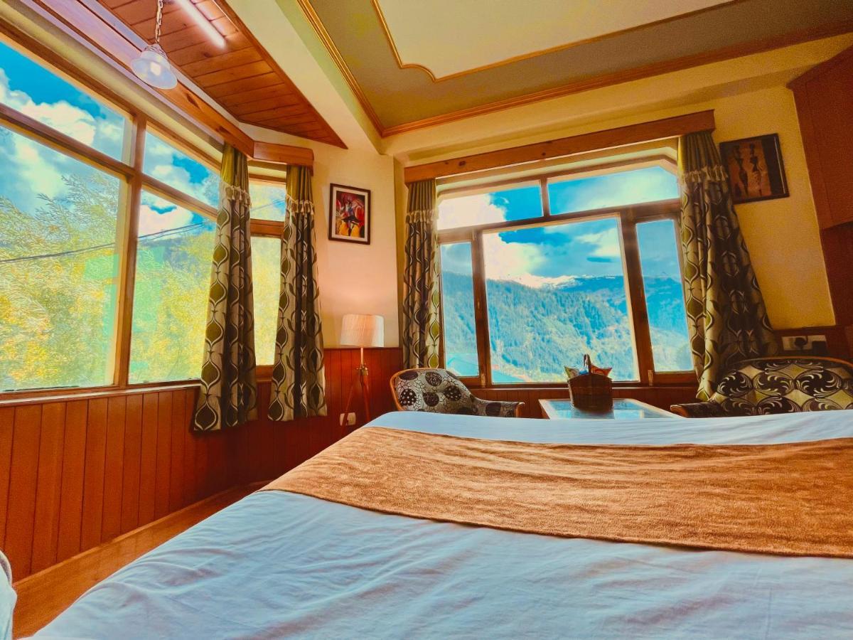 Woods Villa- A Luxury Mountains View Cottages Manāli Exterior foto