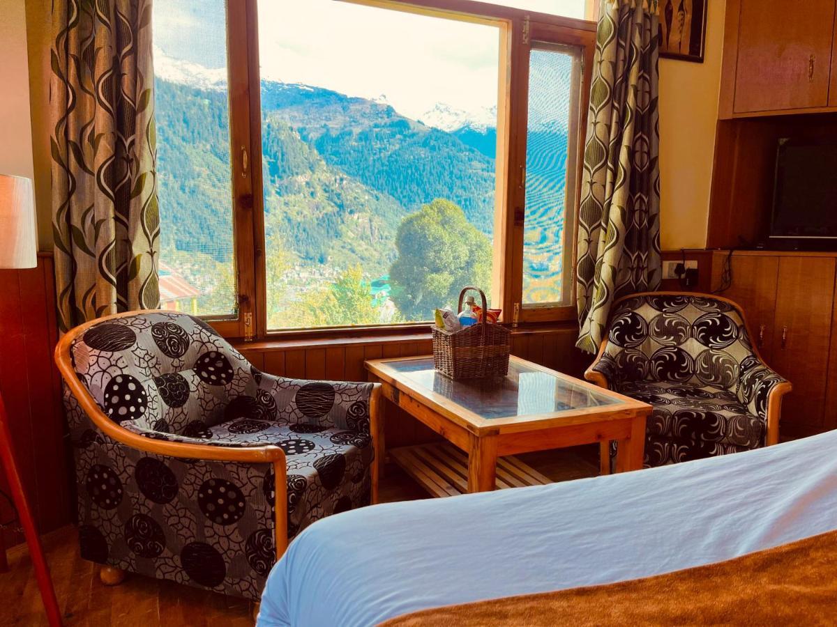 Woods Villa- A Luxury Mountains View Cottages Manāli Exterior foto